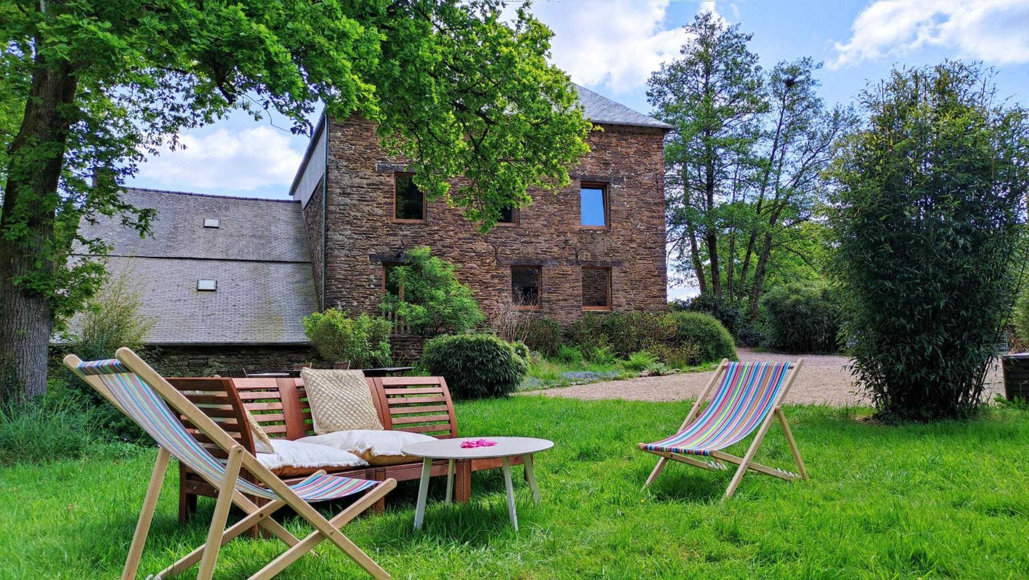 Chambre D'Hote En Gite - Moulin De La Houssaie - Broceliande Guer Exterior photo